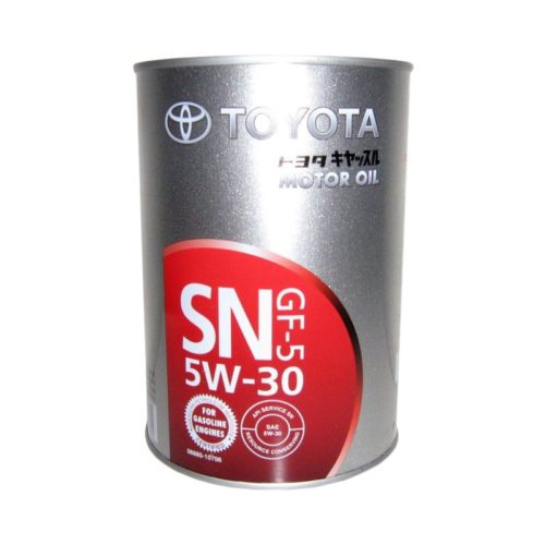 TOYOTA Motor Oil масло моторное 5W30 (4л) ж/б 12 шт в уп. фото в интернет-магазине Авто-Энерджи