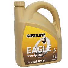 EAGLE Gasoline Semi-syn масло бензиновое 10w40 (4 л) SL 4 шт в уп фото в интернет-магазине Авто-Энерджи