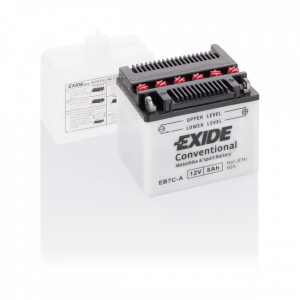 Аккумулятор Exide EB7C-A (8 Ah о.п.) старт. ток 90 А