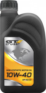 GT Cruizer масло моторное 10w40 (1 л) SG/CD 10 шт в уп фото в интернет-магазине Авто-Энерджи
