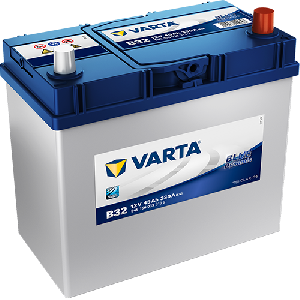Аккумулятор VARTA Blue Dynamic 45 Аh  п.п. B33 старт. ток 330  EN, В24S корпус тонкая клемма Азия