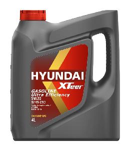 HYUNDAI масло моторное полусинтетическое XTeer Gasoline Ultra Efficiency 5W-20 (4 л) SN фото в интернет-магазине Авто-Энерджи