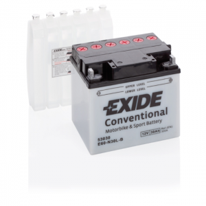 Аккумулятор Exide E60-N30L-B (30 Ah о.п.) старт. ток 300 А