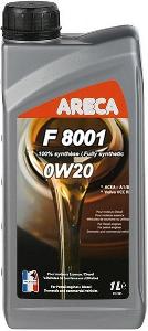 ARECA масло моторное синтетическое F 8001 0W20 (1 л) фото в интернет-магазине Авто-Энерджи