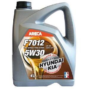ARECA масло моторное синтетическое F 7012 5W30 HYUNDAI / KIA (1 л) фото в интернет-магазине Авто-Энерджи