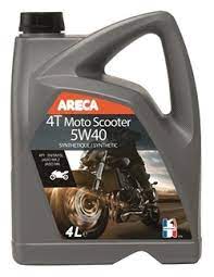 ARECA масло моторное синтетическое мото 4T MOTO SCOOTER 5W-40 (5 л) фото в интернет-магазине Авто-Энерджи