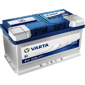 Аккумулятор VARTA Blue Dynamic 80 Аh o.п. F17 старт. ток 740  EN, T7/LBN4 корпус низкий