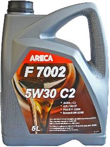 ARECA масло моторное синтетическое F 7002 5W30 C2 (20 л) фото в интернет-магазине Авто-Энерджи