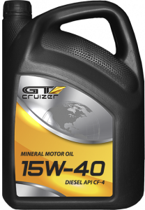 GT Cruizer Diesel масло моторное 15w40 (5 л) CF-4 3 шт в уп фото в интернет-магазине Авто-Энерджи