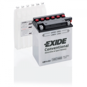 Аккумулятор Exide EB14-B2 (14 Ah п.п.) старт. ток 145 А