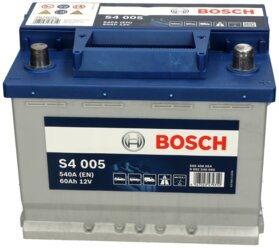 Аккумулятор Bosch Silver 60 Ah о.п. S4 005 старт. ток 540  EN