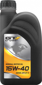 GT Cruizer Diesel масло моторное 15w40 (1 л) CF-4 10 шт в уп фото в интернет-магазине Авто-Энерджи