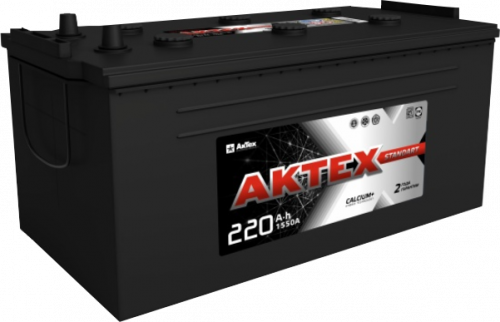 Аккумулятор Aktex 220 п.п. стартовый ток 1550 EN ATC 220-3-L-K