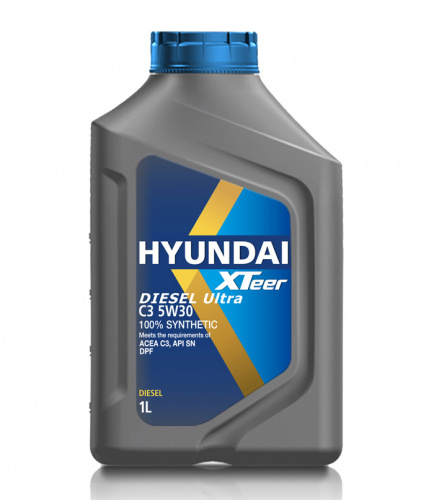 Моторное масло HYUNDAI (Хендай) XTeer Diesel Ultra C3 5W30 1 литр фото в интернет-магазине Авто-Энерджи