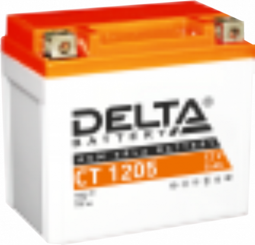 Аккумулятор DELTA CT 1205 (5 Ah о.п.) старт.ток 80 A