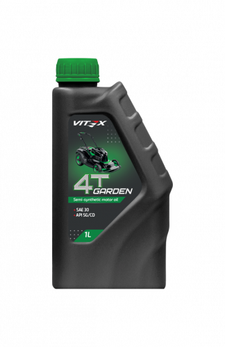 Фото Vitex Garden 4Т масло моторное  SAE 30 1л SG/CD 15 шт в уп