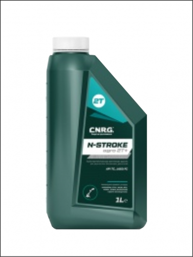 Фото C.N.R.G. N-Stroke Agro 2T+ масло моторное полусинтетическое  (1л.) ТС 12 шт в уп