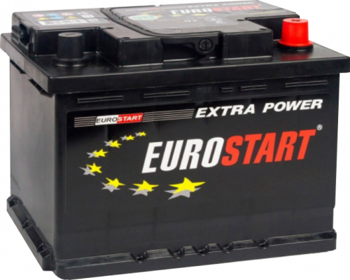Аккумулятор EUROSTART 60 Ah о.п. старт. ток 570 А L2 корпус