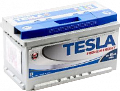 Аккумулятор TESLA Premium 85 о.п. старт. ток 800 А низкий LВ4 корпус