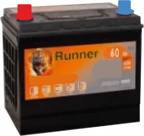 Аккумулятор RUNNER Asia 60 Ah п.п. старт. ток 550 А