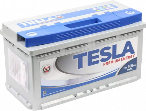 Аккумулятор TESLA Premium 105 о.п. старт. ток 900 А низкий L5 корпус