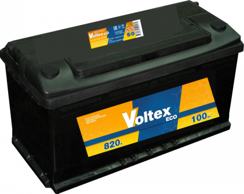 Аккумулятор VOLTEX  100 о.п. старт. ток 800 А L5 корпус 