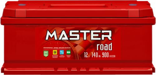 140 - Master Road 6CT-140 о.п. клемма, 900 А, L+ (513×189×230)