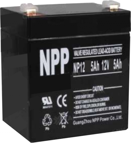 Аккумулятор для ИБП NP 12V 5Ah п.п. NP12-5