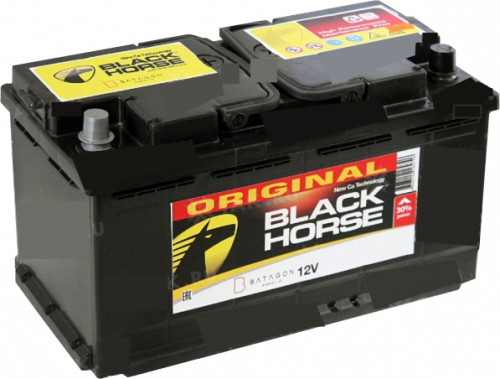      Аккумулятор BLACK HORSE Asia  95 о.п. старт. ток 750 А D31Lкорпус