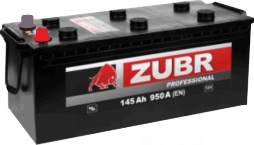 Аккумулятор ZUBR 145 Ah п.п. старт.ток 950А, клемма