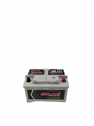  Аккумулятор SOLITE AGM70L 70 Ah о.п. старт.ток 760 А корпус L3