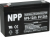 Аккумулятор для ИБП NP 6V 12Ah п.п. NP 6-12