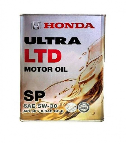 HONDA масло моторное 5W30 (4л) ж/б 12 шт в уп. фото в интернет-магазине Авто-Энерджи
