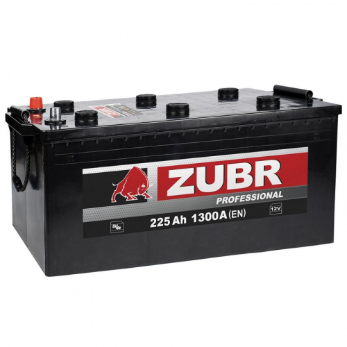 Аккумулятор ZUBR 225 Ah  о.п. старт.ток 1500 А клемма необслуживаемый