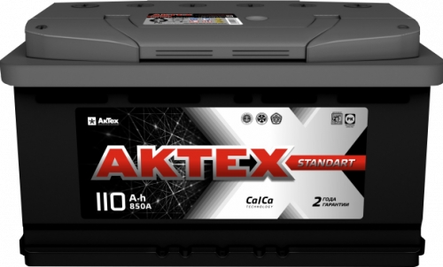 Аккумулятор Aktex 110 о.п. стартовый ток 850 EN ATC 110-3-R
