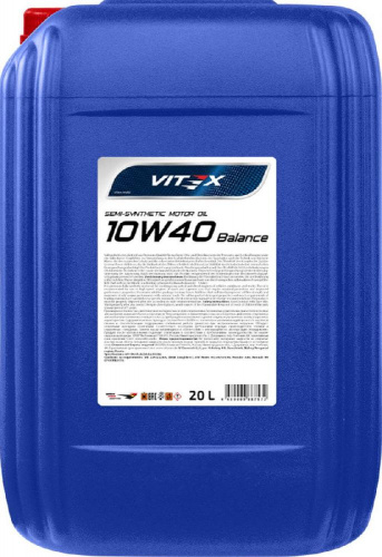 Vitex Balance масло моторное 10w40 (20 л) SJ/CF фото в интернет-магазине Авто-Энерджи