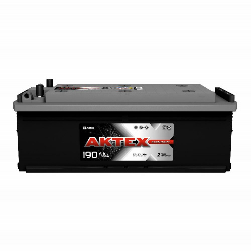Аккумулятор Aktex 190 о.п. стартовый ток 1350 EN ATC 190-3-R-Y клемма/болт