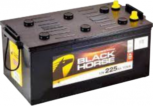Аккумулятор BLACK HORSE 225 п.п. старт. ток 1400 А С корпус