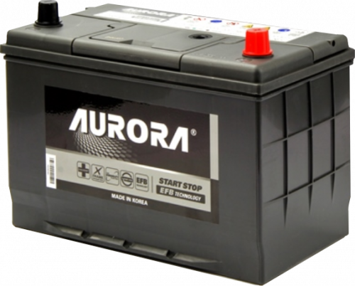 Аккумулятор AURORA JIS EFB Т110  115D31FL 80 Ah о.п. пусковой ток  800A