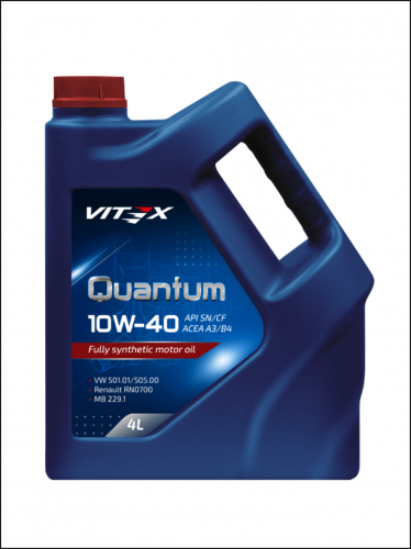 Vitex Quantum масло моторное 10w40 ( 4 л) SN/CF А3/В4 4 шт в уп фото в интернет-магазине Авто-Энерджи